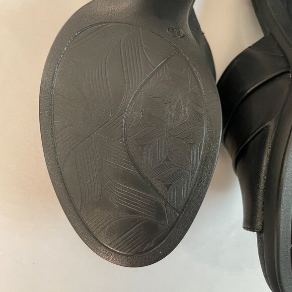 (NEW) RAGAZZA Made in Greece Open Slide Shoes, Black - 7.5/38 - Picture 9 of 10